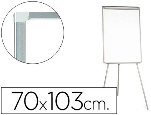 Quadro branco q-connect com tripe 90x70x195 cm lacado magnetico , Q-connect , 38181 , 5705831041578